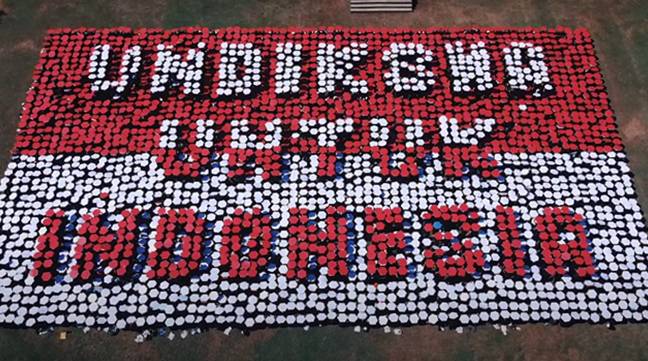 potret paper mob di Undiksha (youtube.com/UniversitasPendidikanGanesha)
