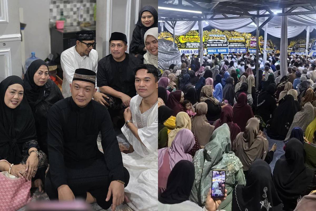 Tahlilan 7 hari meninggalnya Mpok Alpa