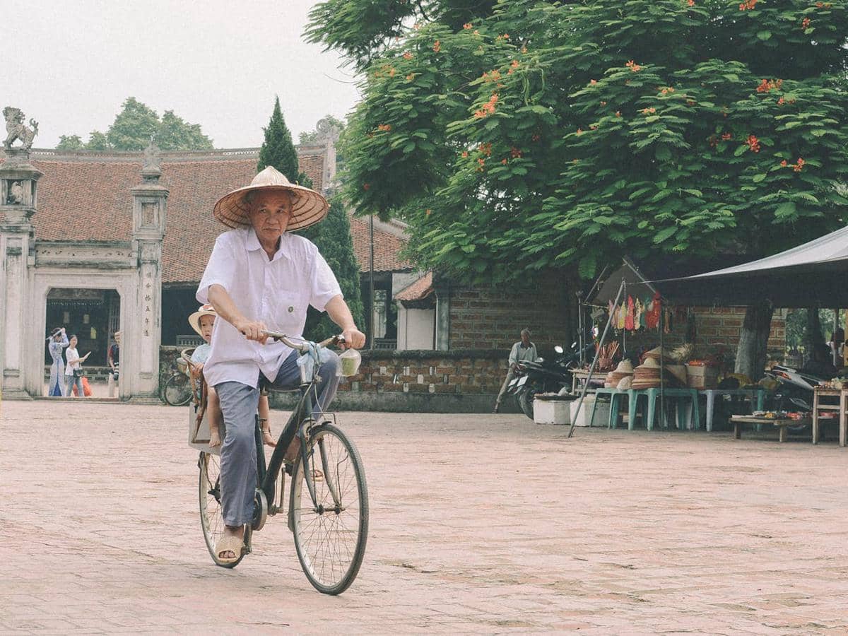 ilustrasi penduduk lokal negara Vietnam