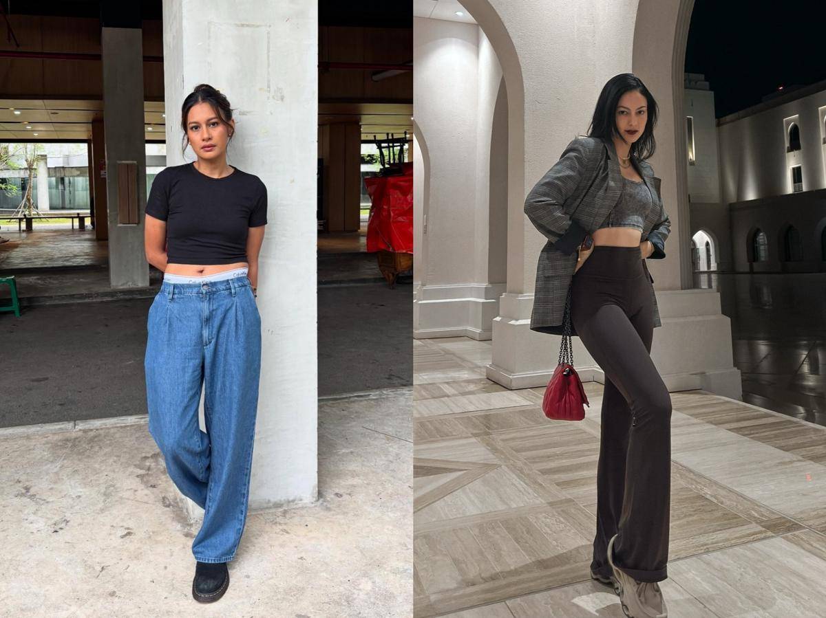 inspirasi OOTD pemeran Perempuan Pembawa Sial (instagram.com/raihaanun) | (instagram.com/clarabernadeth)