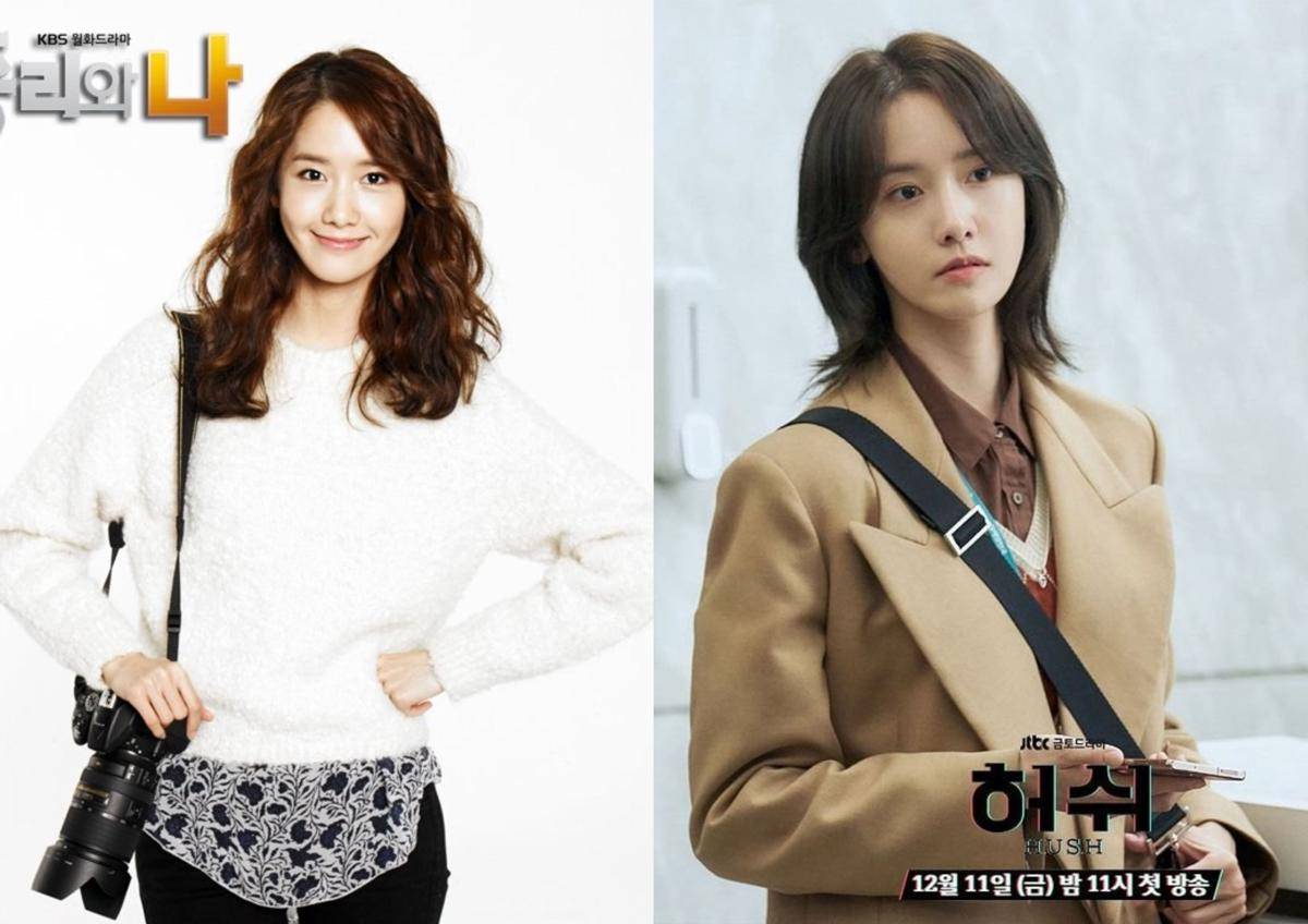 poster karakter Yoona di Prime Minister and I (dok. KBS/Prime Minister and I) | cuplikan drama Hush (dok. JTBC/Hush)