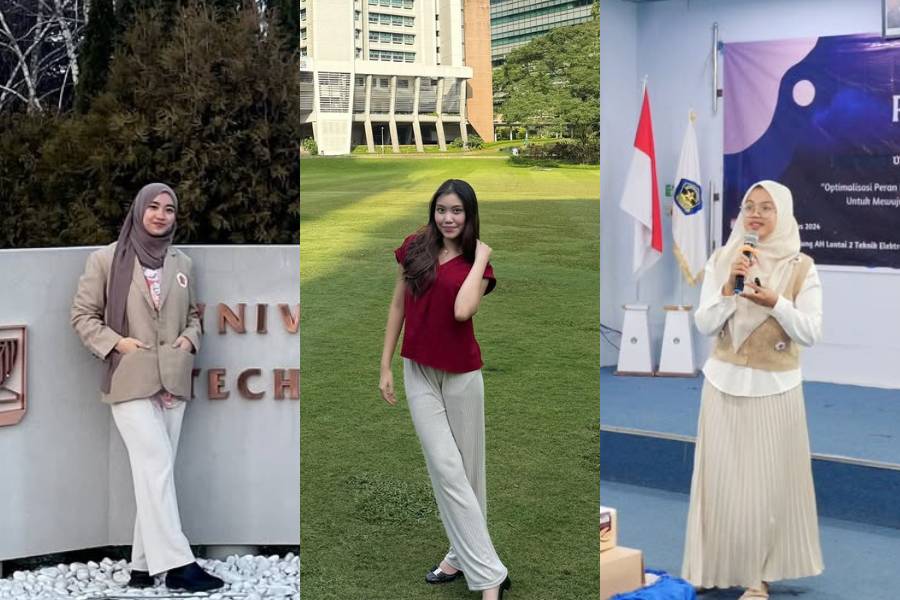 OOTD ngampus ala peserta CoC S2 (instagram.com/finakharisma_ | keisharch | elsafirlyani)