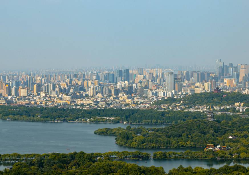 pemandangan kota Hangzhou, China (pexels.com/karanwang)