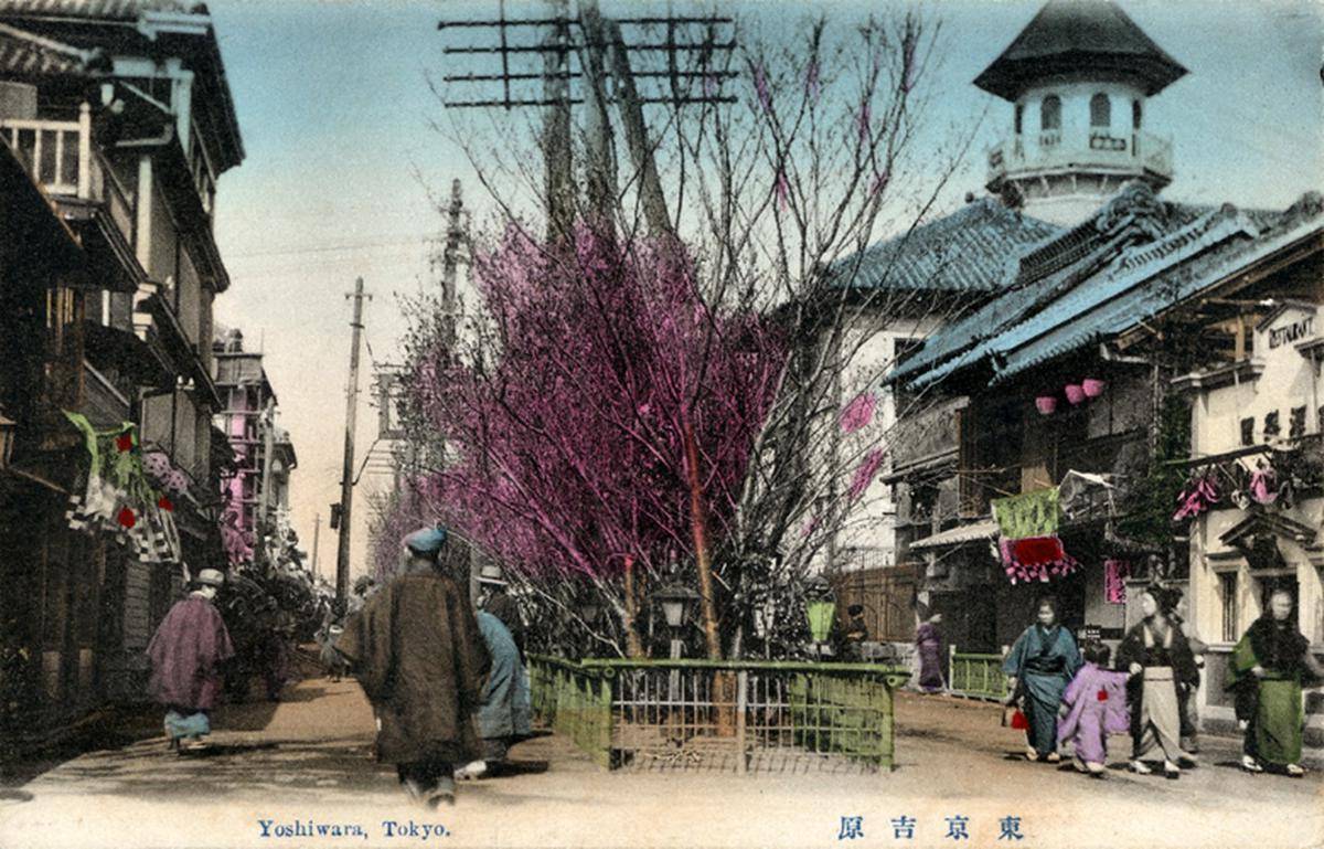 potret Yoshiwara era Taisho