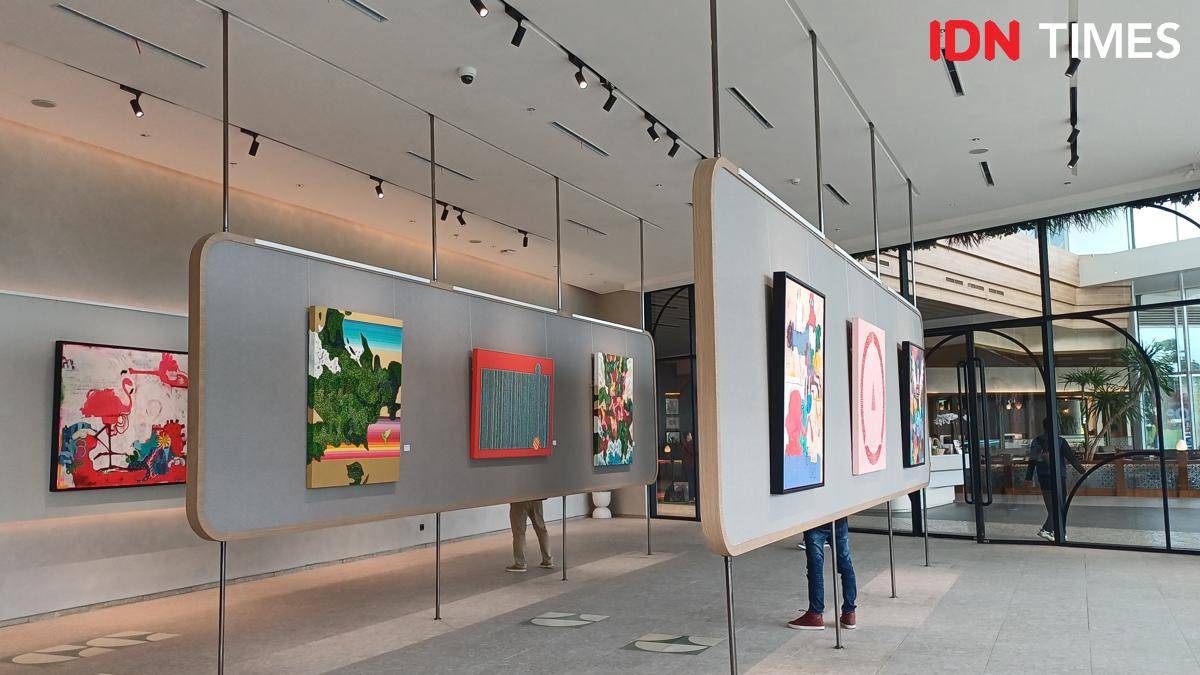 Potret lobby ARTOTEL Living World Kota Wisata - Cibubur, Kabupaten Bogor