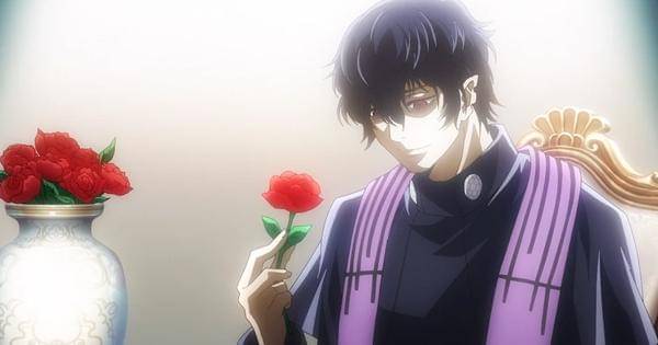 Beelzebub memegang bunga mawar - Record of Ragnarok II