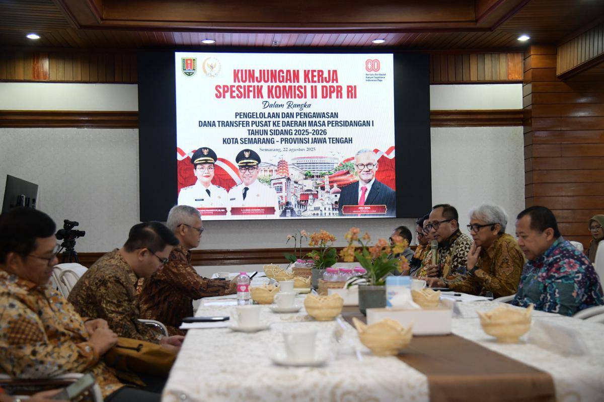 pemkot semarang, iswar aminuddin, kunker dpr ri