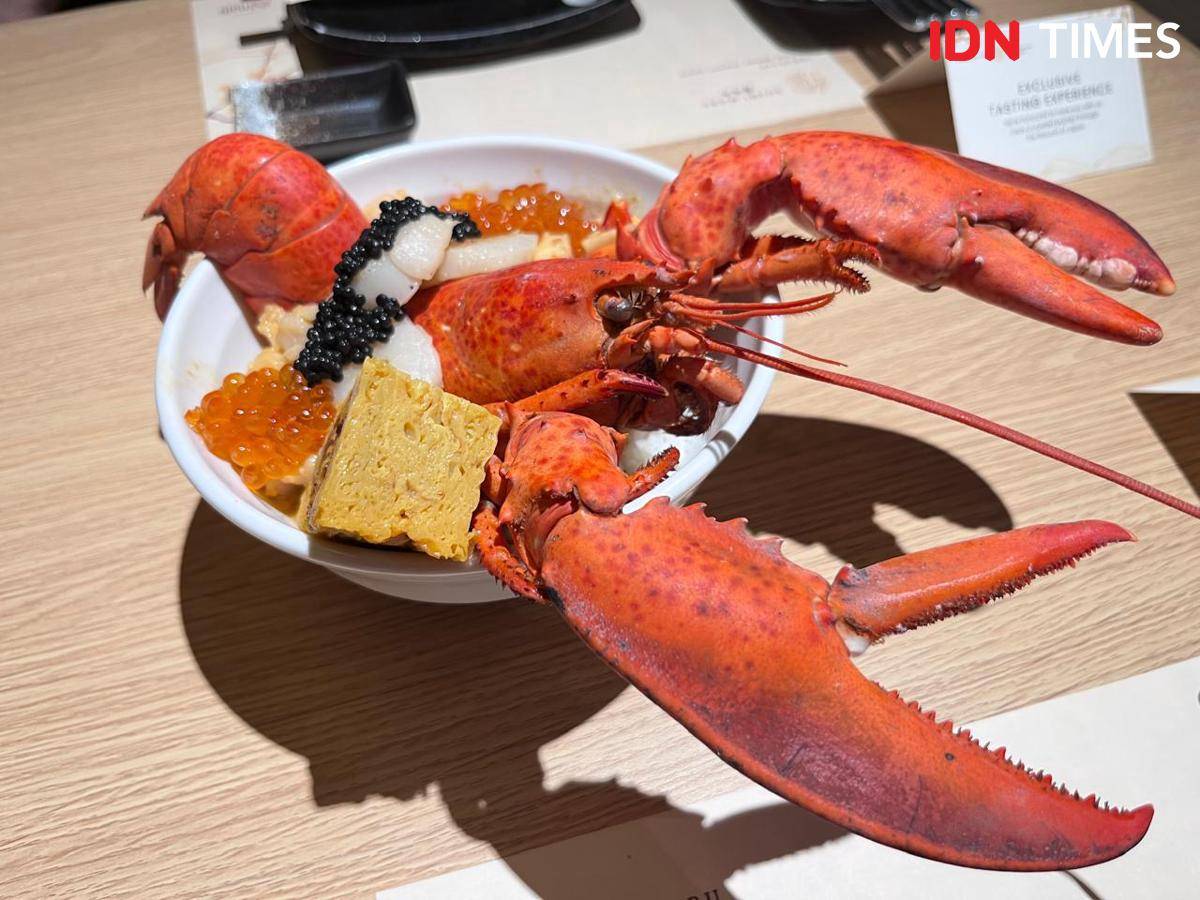 Potret Lobster Don, Sushi Maru, PIK, Jakarta Utara