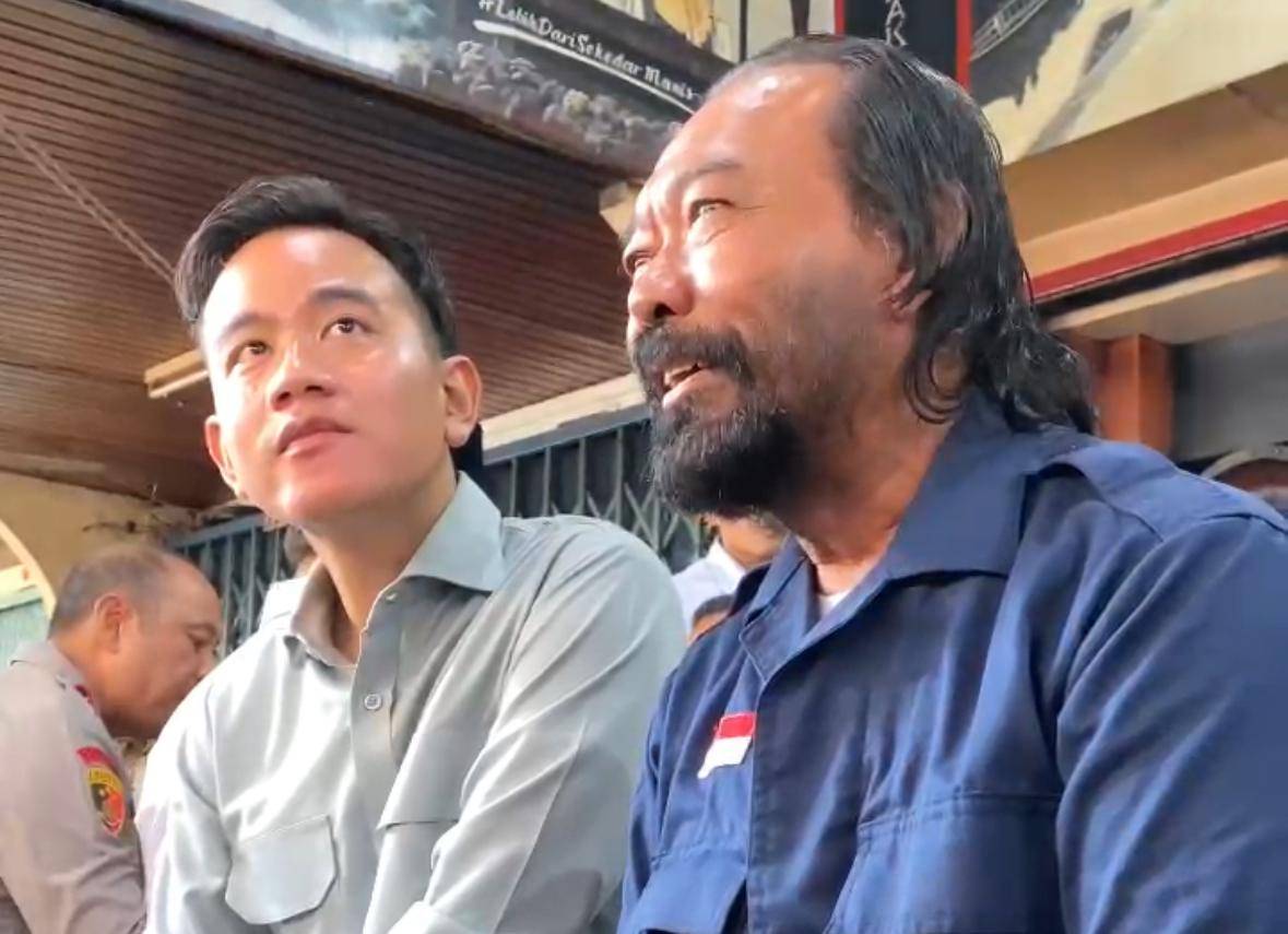 Momen Gibran bertemu ‘Surya Paloh’ Pontianak