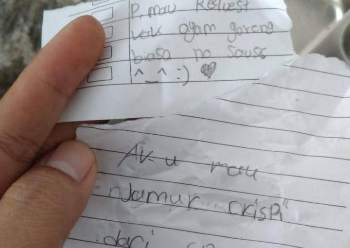 MBG di Gunungkidul, Siswa Kirim Surat Minta Menu Mi Ayam-Steak