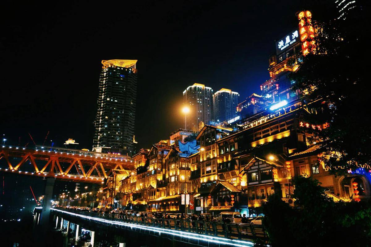 Potret Kota Chongqing  