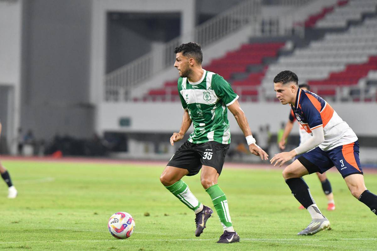 Duel PSMS kontra Kendal Tornado pada uji coba jelang Liga 2 di Stadion Jatidiri Semarang, Jawa Tengah, Jumat (22/8/2025) (Dok.PSMS)