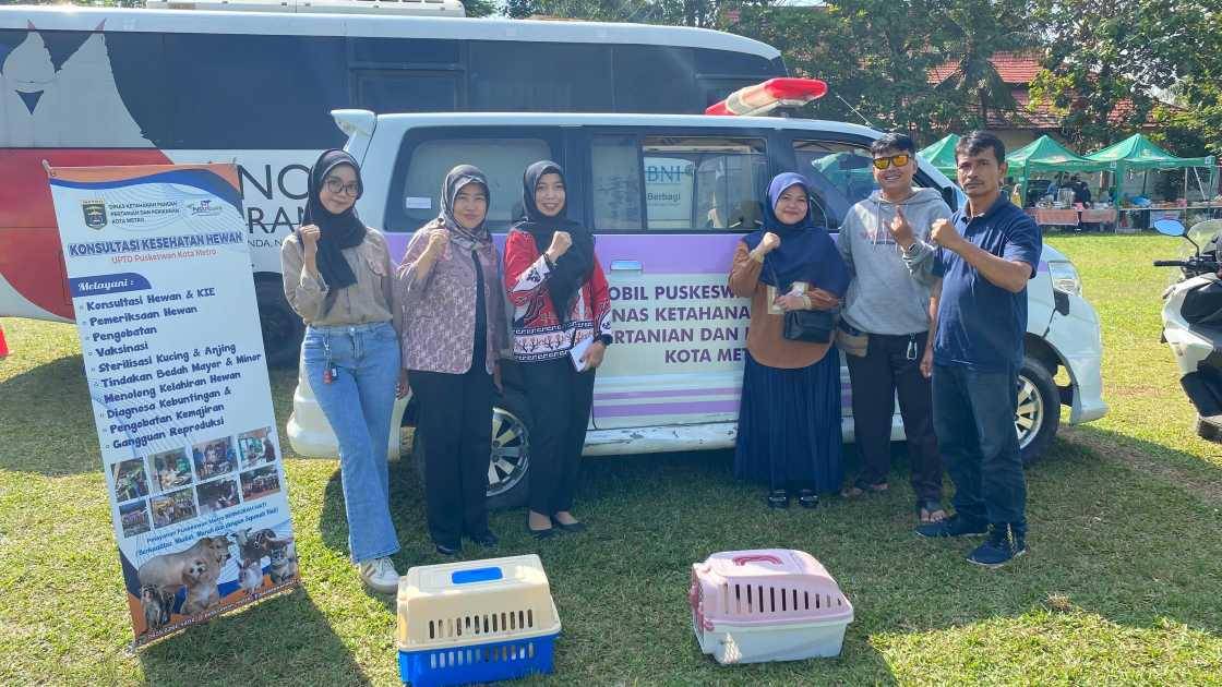 Pemerintah Kota Metro Kembali Menggelar Pasar Tani Metro Bahagia di Lapangan Iringmulyo (Dok/Humas Pemkot Metro)