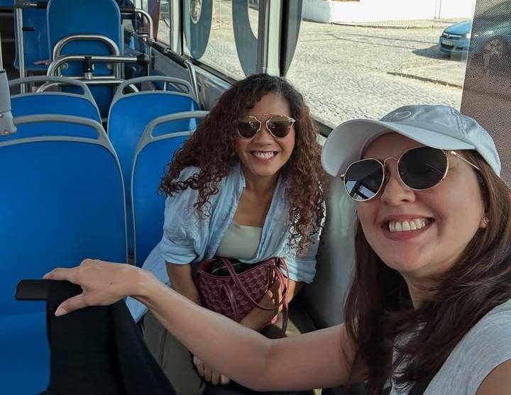 potret Donna Agnesia liburan musim panas di Portugal