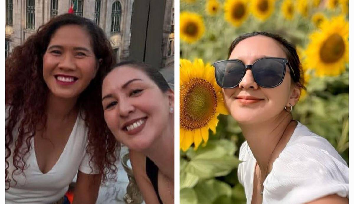 potret Donna Agnesia liburan musim panas di Portugal