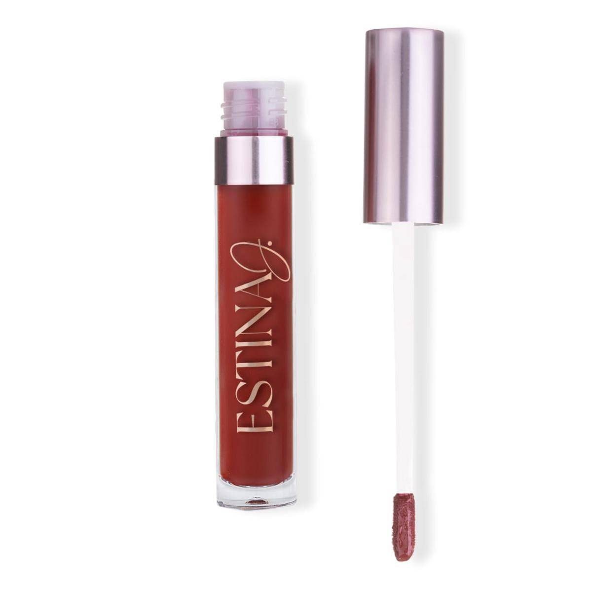Estina J Red Wine Liquid Matte Lipstick (estinaj.com/Estina J Red Wine Liquid Matte Lipstick)