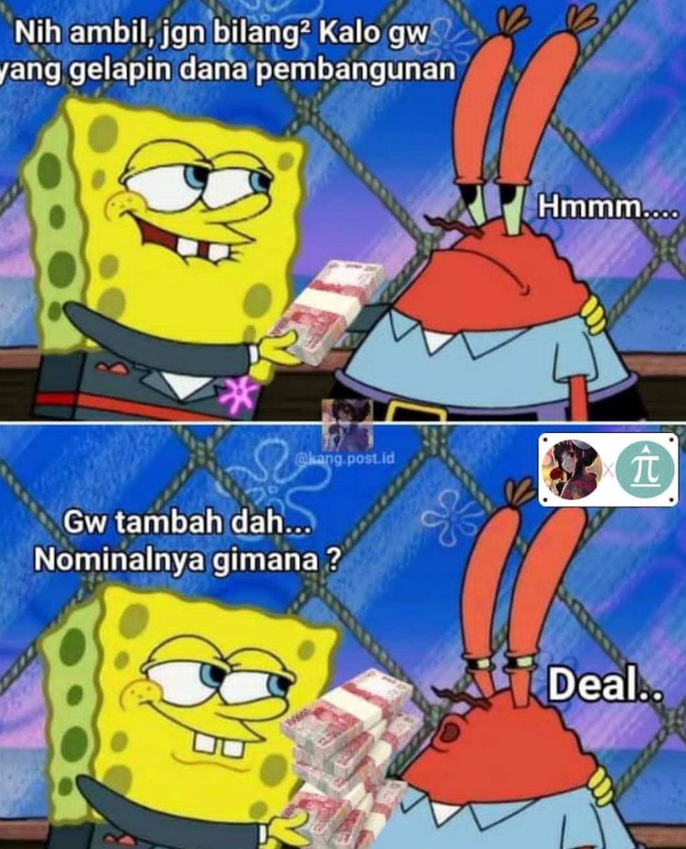 meme tingkah koruptor