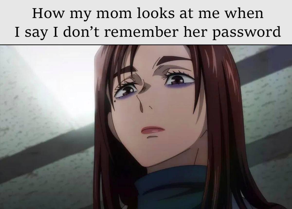 meme anime tentang kata sandi