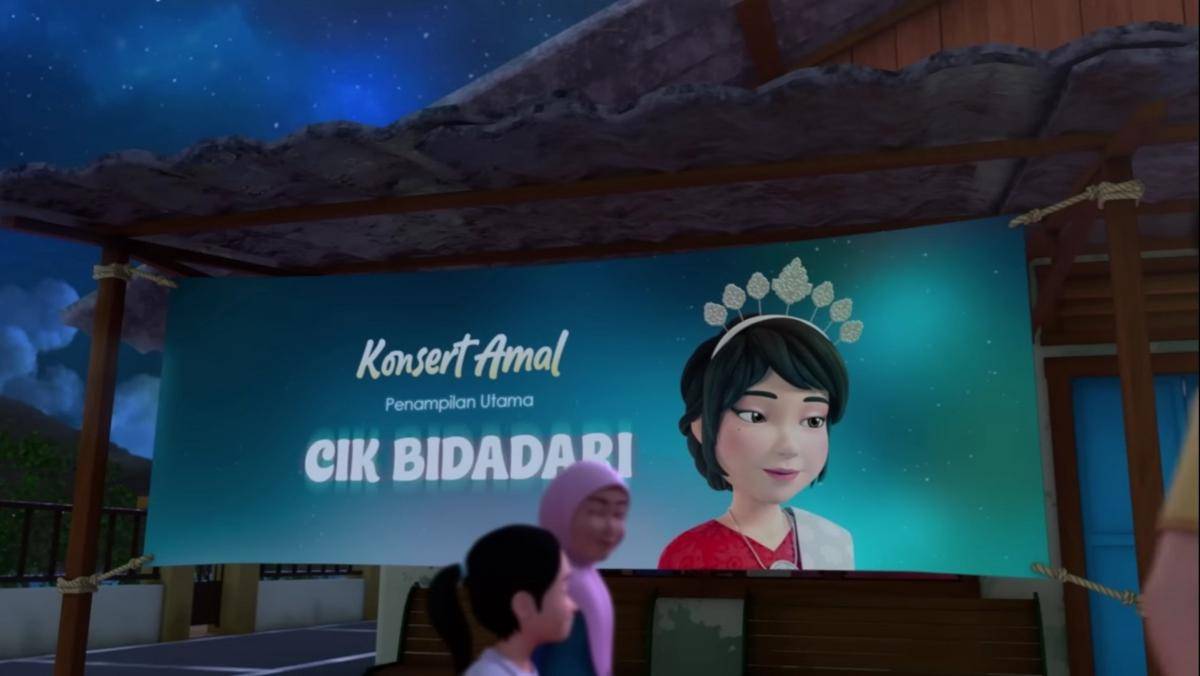 cuplikan episode Cik Bidadari di serial Upin & Ipin (youtube.com/Les' Copaque Production)