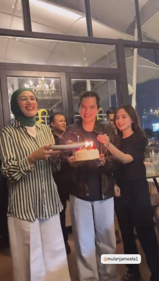 Ultah Mulan Jameela dan Dul Jaelani (Instagram.com/mulanjameela1)
