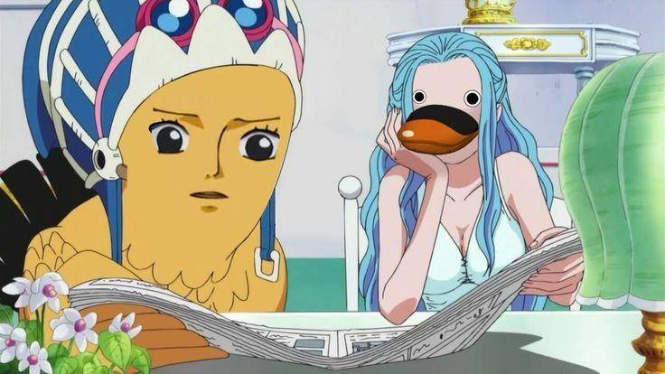 meme karakter One Piece bertukar wajah