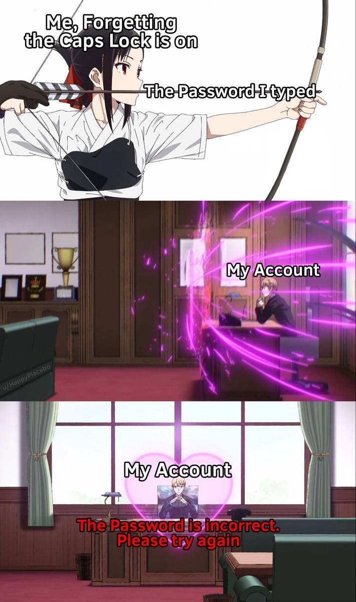 meme anime tentang kata sandi