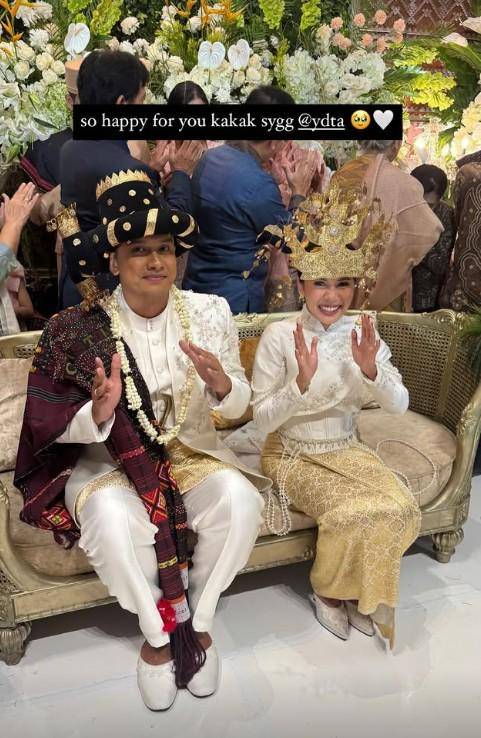 Pernikahan Yudita Adik Raditya Dika (Instagram.com/ydta)