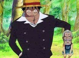 meme karakter One Piece bertukar wajah