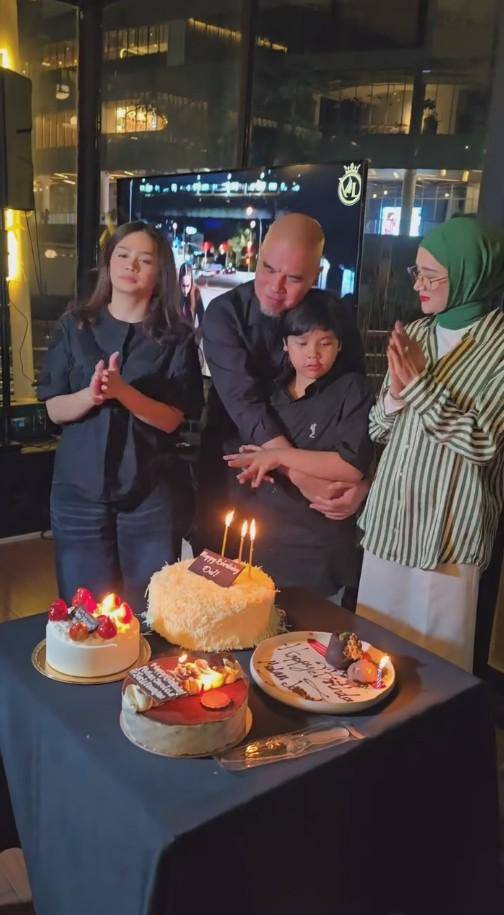 Ultah Mulan Jameela dan Dul Jaelani (Instagram.com/mulanjameela1)
