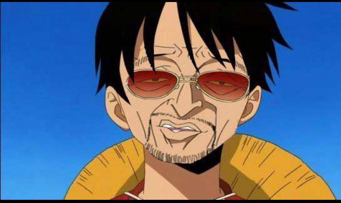 meme karakter One Piece bertukar wajah