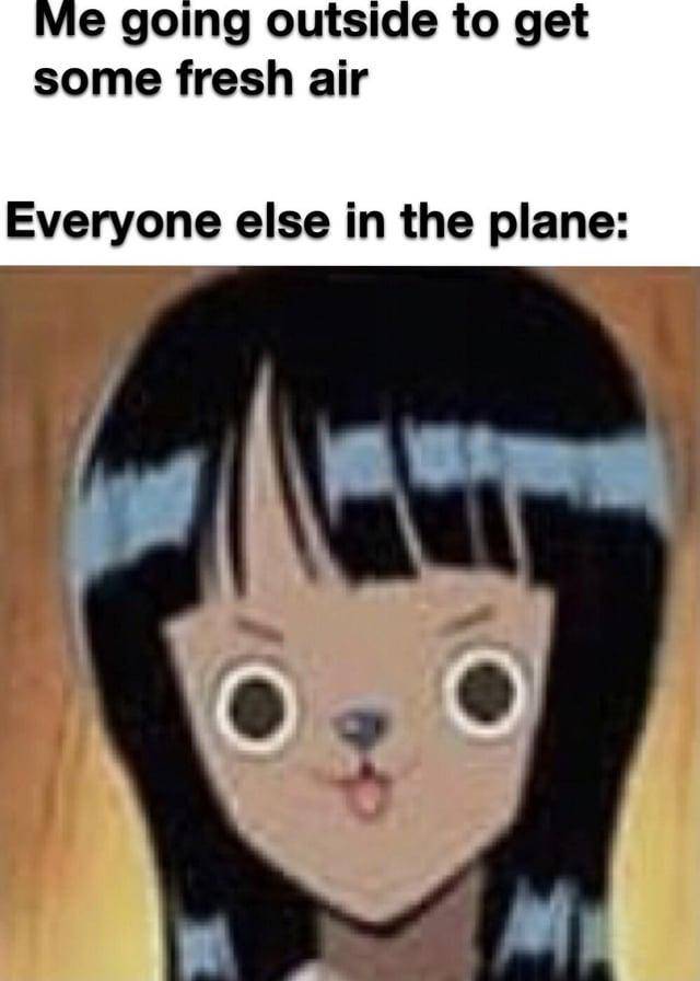 meme karakter One Piece bertukar wajah