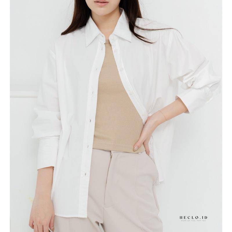 HECLO.ID - Sybil Cotton Shirt (shopee.co.id/Heclo.id)