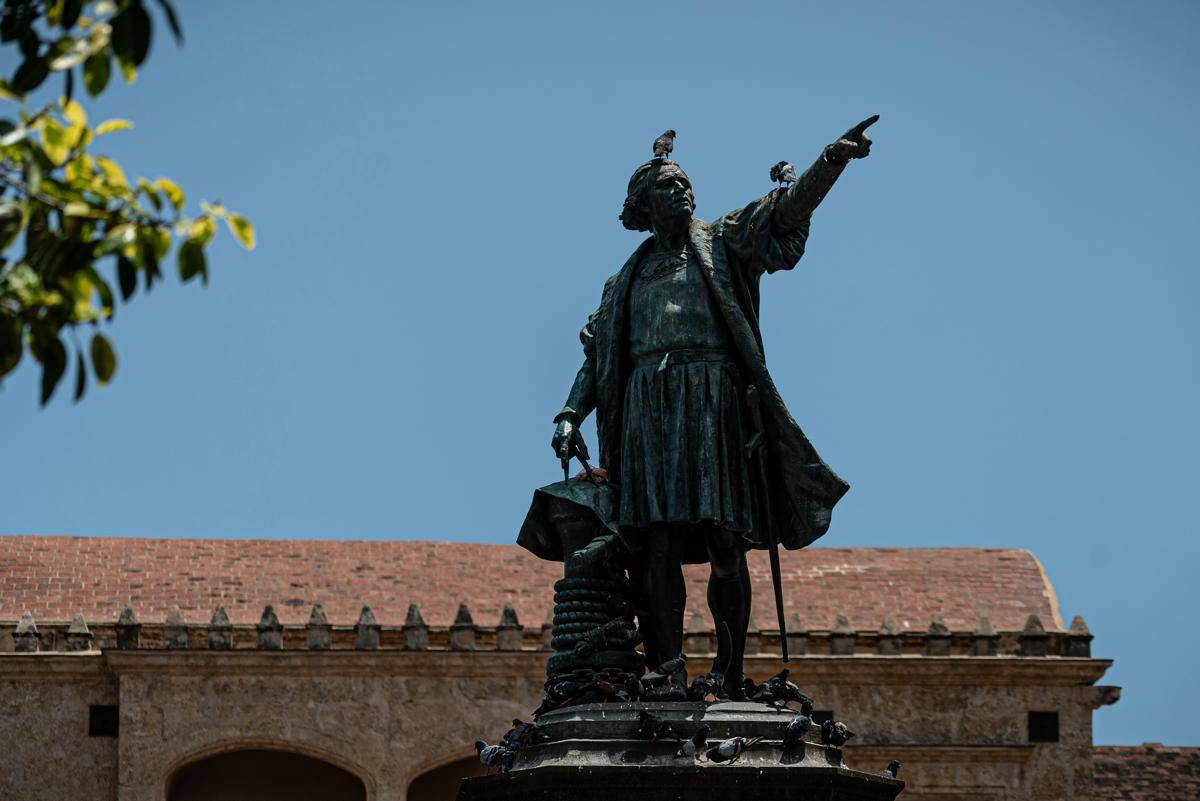 Christopher Columbus menunjuk arah penaklukan berikutnya di Zona Kolonial di Santo Domingo, Republik Dominika (unsplash.com/@kev01218)