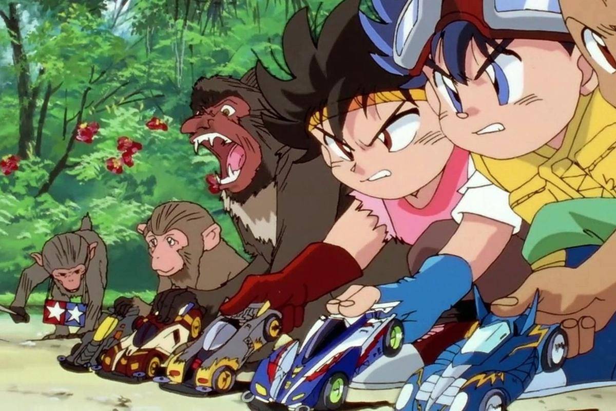 cuplikan Bakusō Kyōdai Let's & Go!!