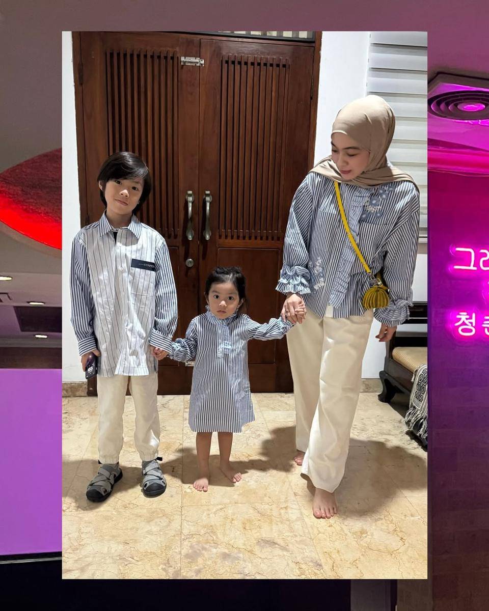 inspirasi OOTD ibu-anak ala Dian Ayu Lestari (instagram.com/dianayulestari)