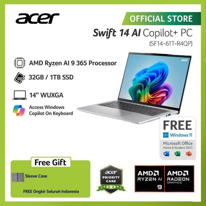 acer Swift 14 AI Copilot+ PC