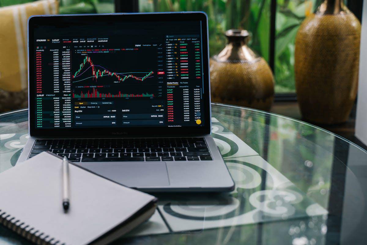 ilustrasi trading (pexels.com/Anna Tarazevich)