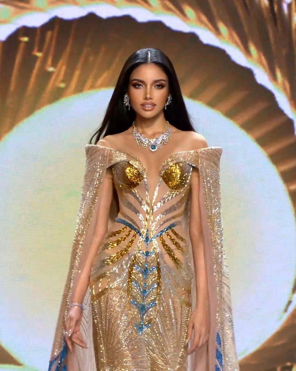 Potret Pemenang Miss Universe Thailand 2025 Veena Singh (Instagram.com/veenapraveenar)