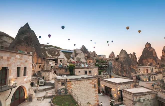 kota Tua Cappadocia (freepik.com/goinyk)