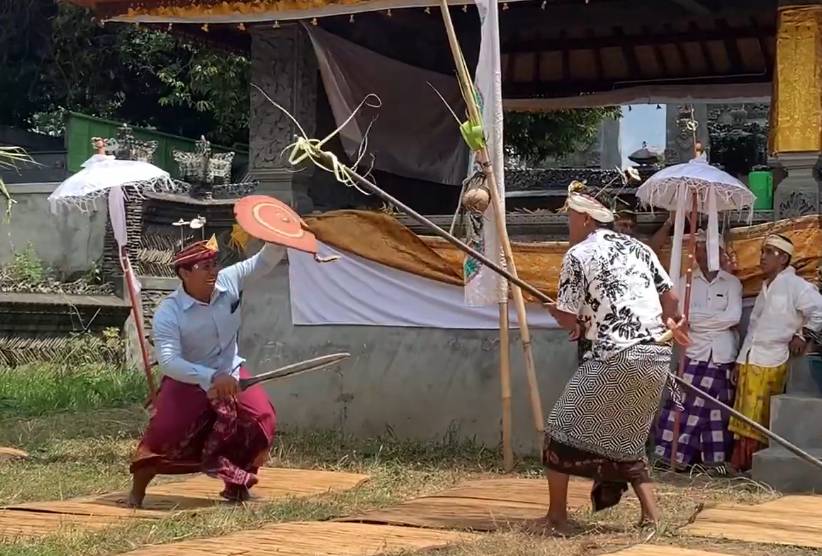 Tari Nyong Nying, tari sakral dari Buleleng. (YouTube.com/SEJARAH BALI)