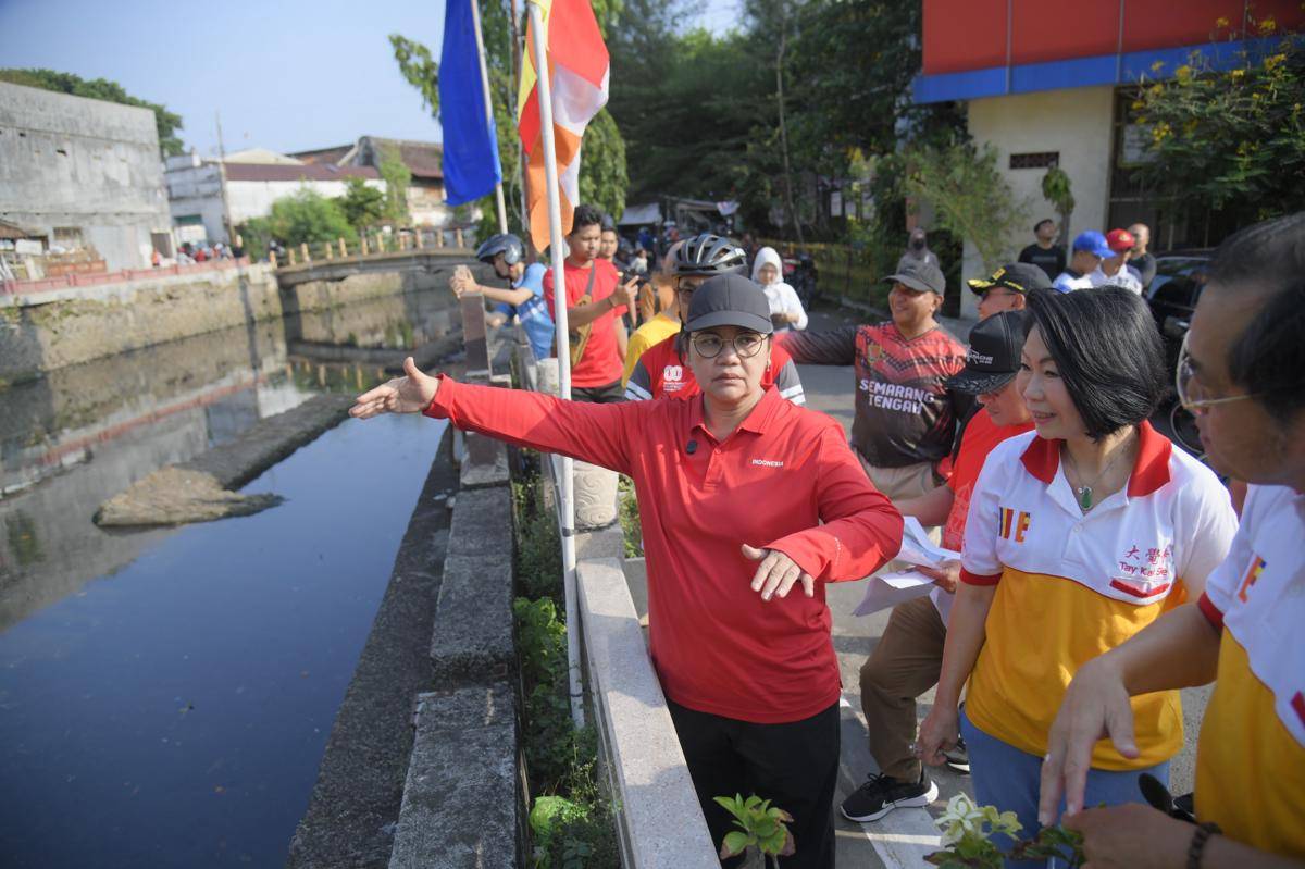 sungai semarang, wali kota semarang, gowes