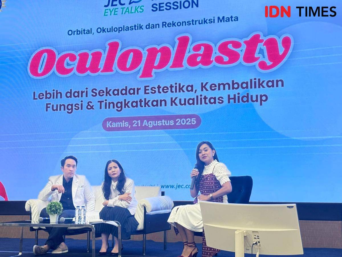 JEC Eye Talks di Jakarta (21/8/2025) (IDN Times/Rifki Wuda)