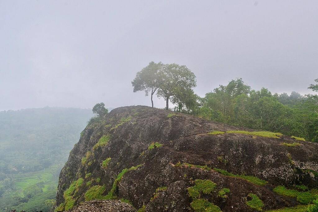 Potret Gunung Api Purba Nglanggeran