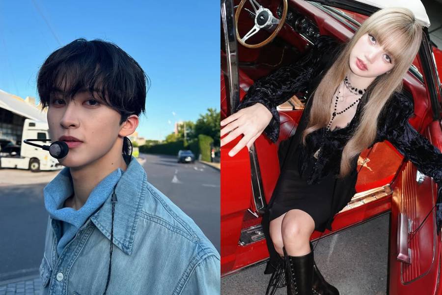 Potret Mark NCT dan LISA BLACKPINK 