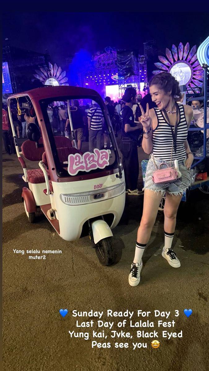 artis nonton LaLaLa Festival 2025