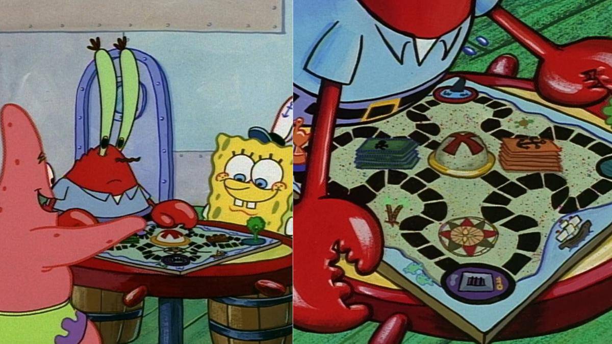 The Flying Dutchman's Treasure Hunt, board game yang sekilas mirip monopoli (dok. Nickelodeon/SpongeBob SquarePants)
