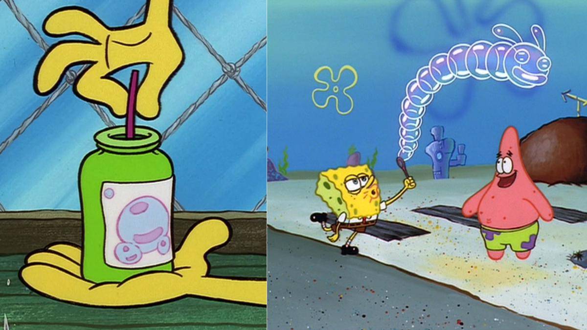 Bubble Stick Blower, mainan tiup gelembung (dok. Nickelodeon/SpongeBob SquarePants)