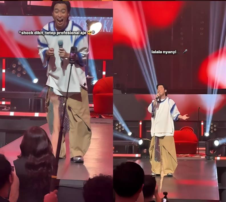 Vidi Aldiano pertama kali dapat saweran saat nyanyi