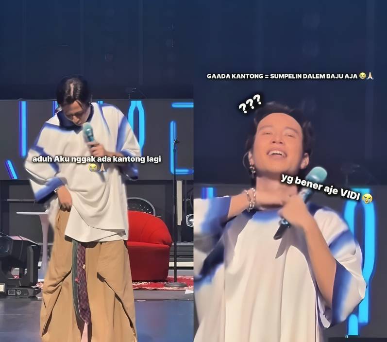 Vidi Aldiano pertama kali dapat saweran saat nyanyi