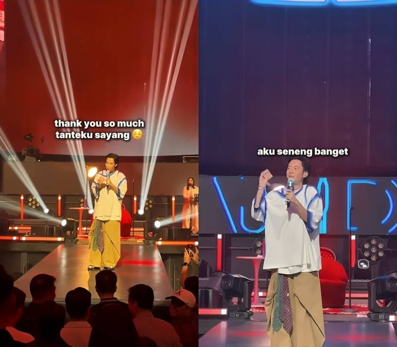 Vidi Aldiano pertama kali dapat saweran saat nyanyi